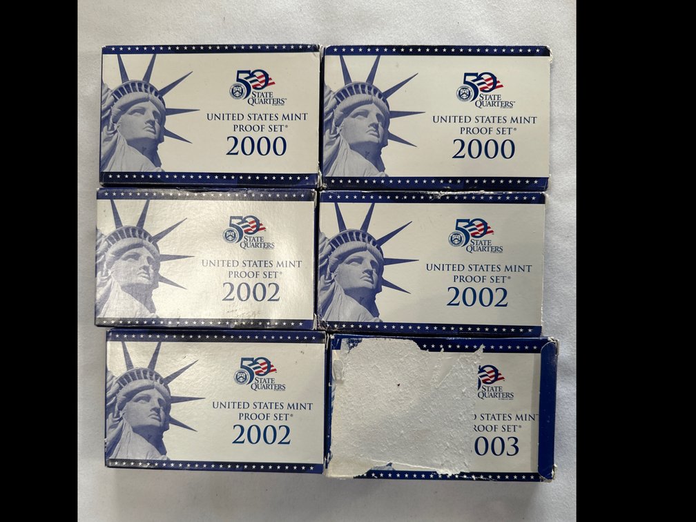 6X Proof Sets