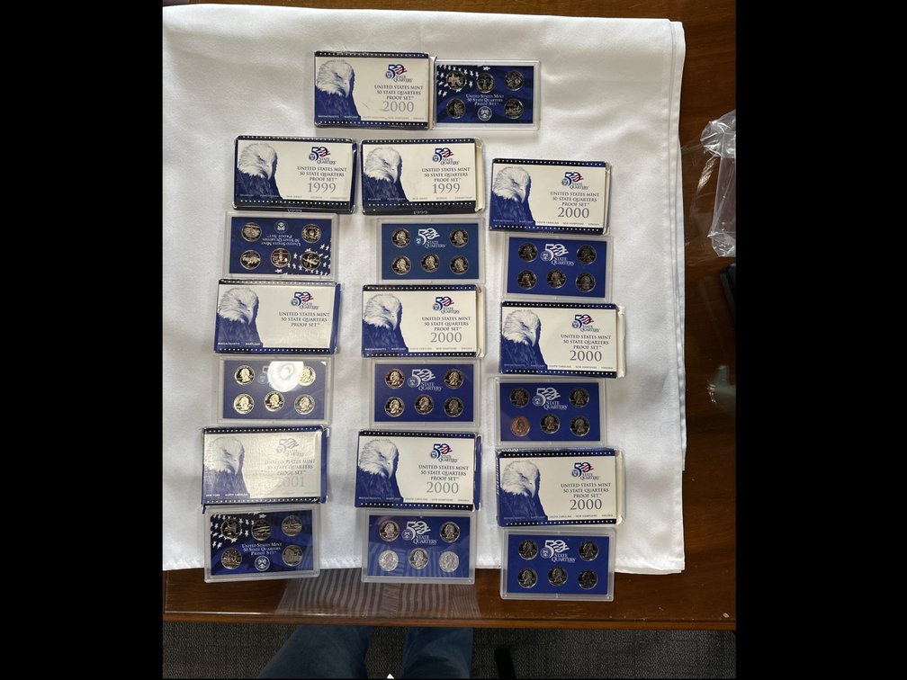 10X Quarter Proof Sets