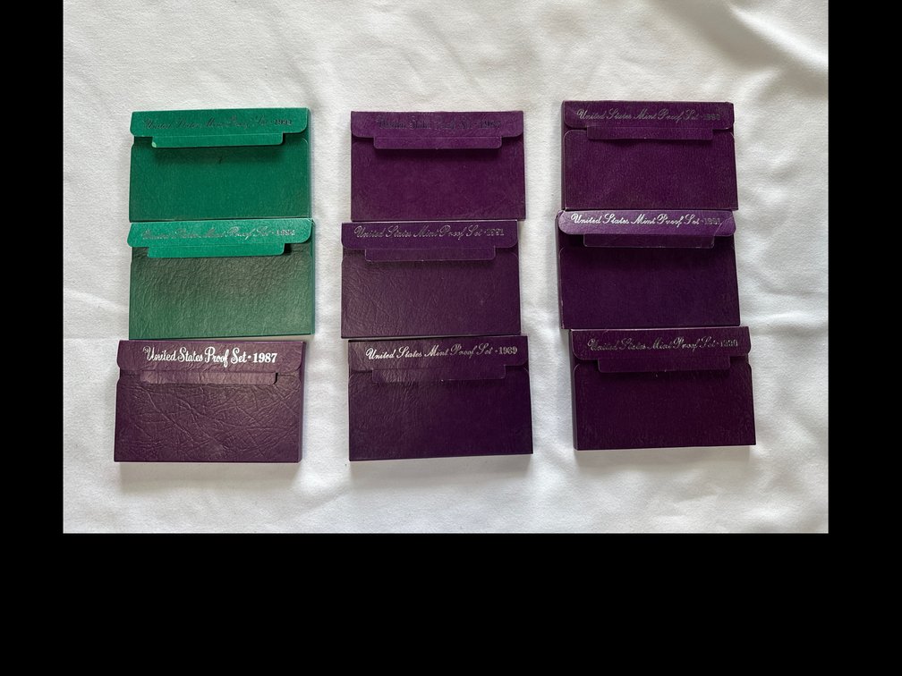 9X Proof Sets