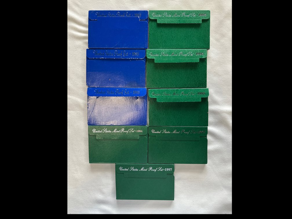 9X Proof Sets