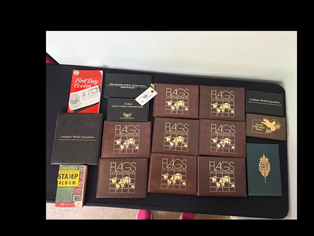 Stamp Collection: 17 Items