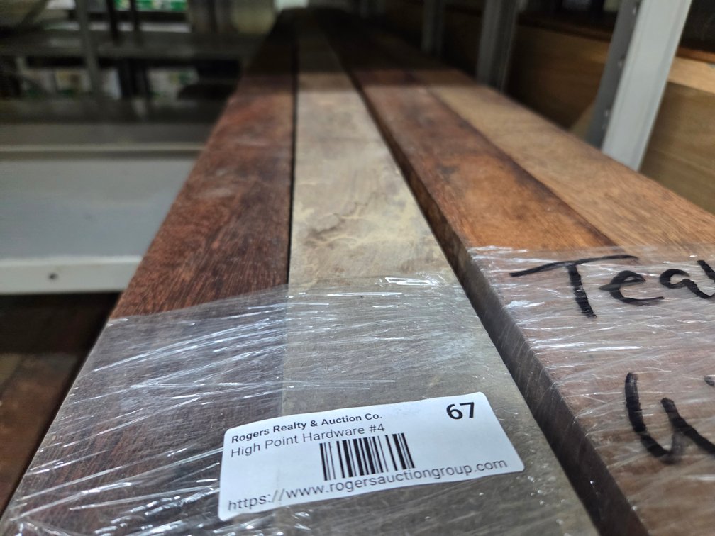 Teak Wood   12 pc.