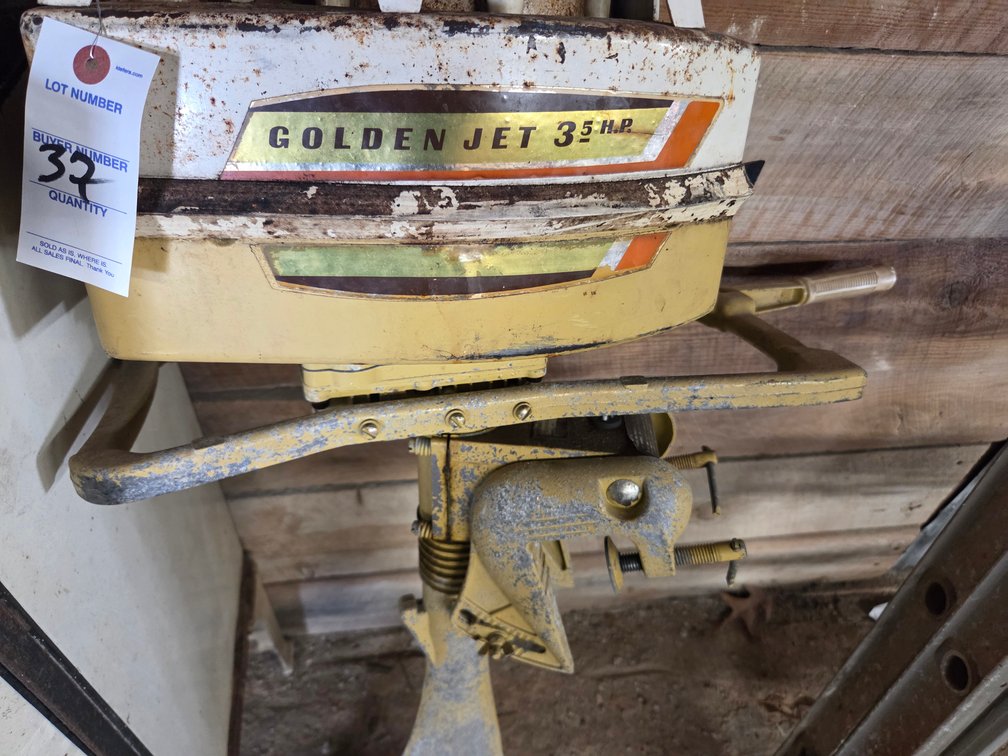Golden Jet 3.5 H.P. boat engine