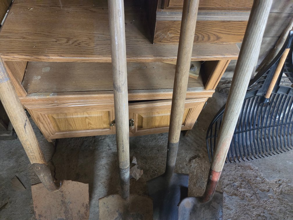 Various shovels