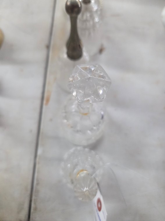 Assorted glass bells