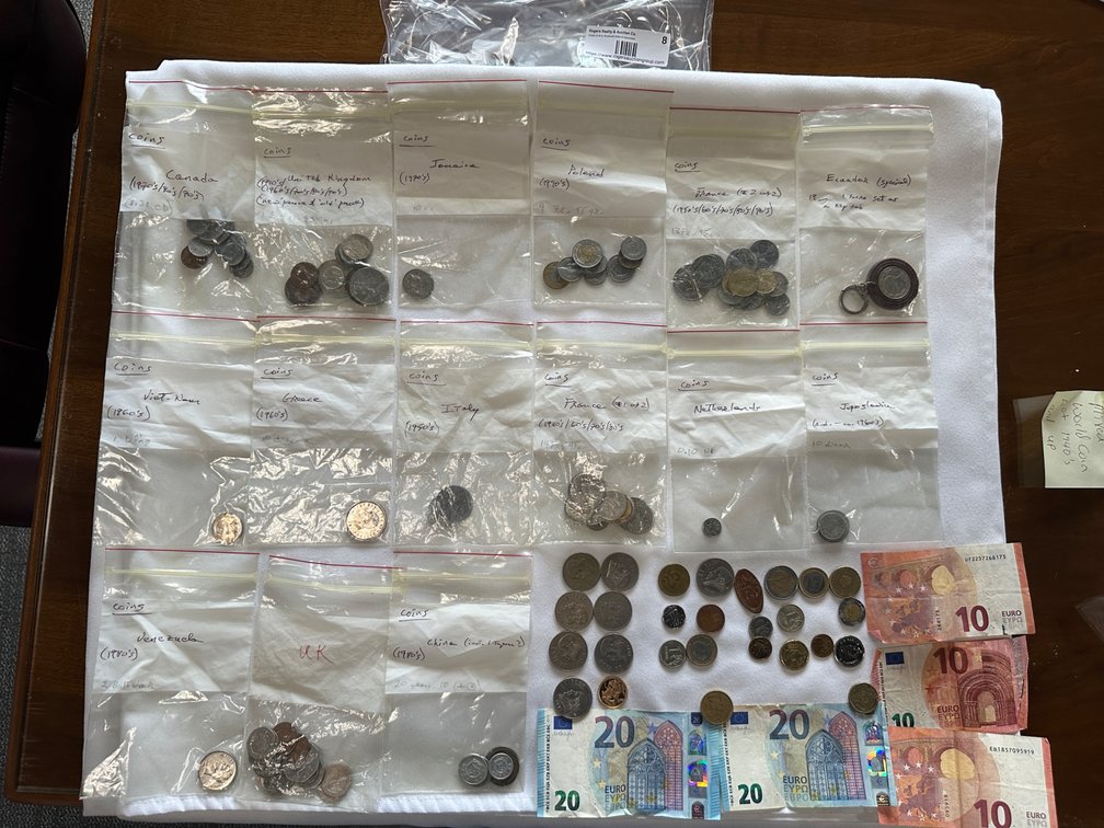 Mixed World Coins. 1940's and up.