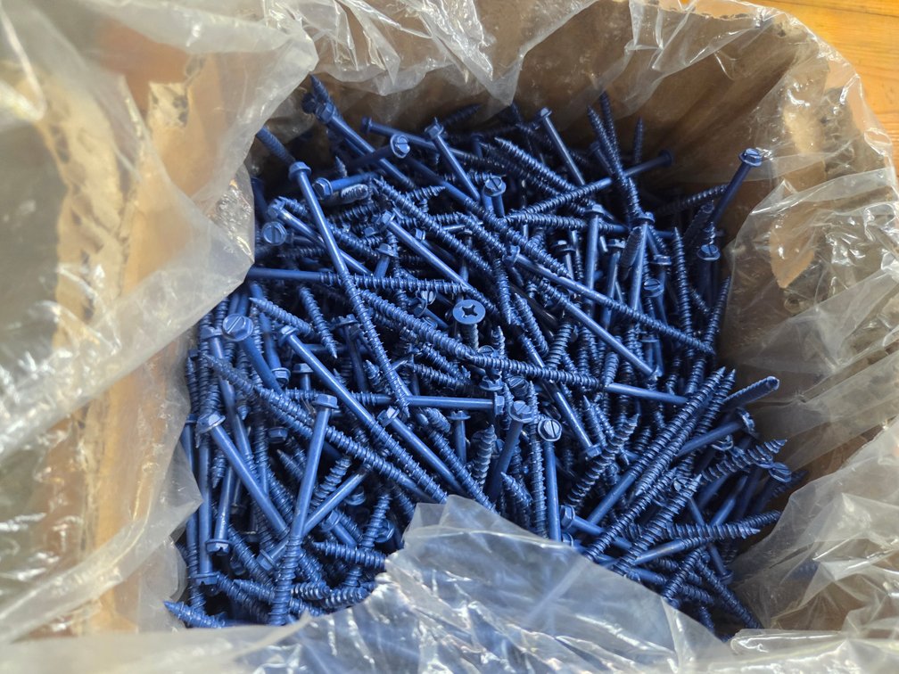3/16 x 3 3/4  Tap Con screws