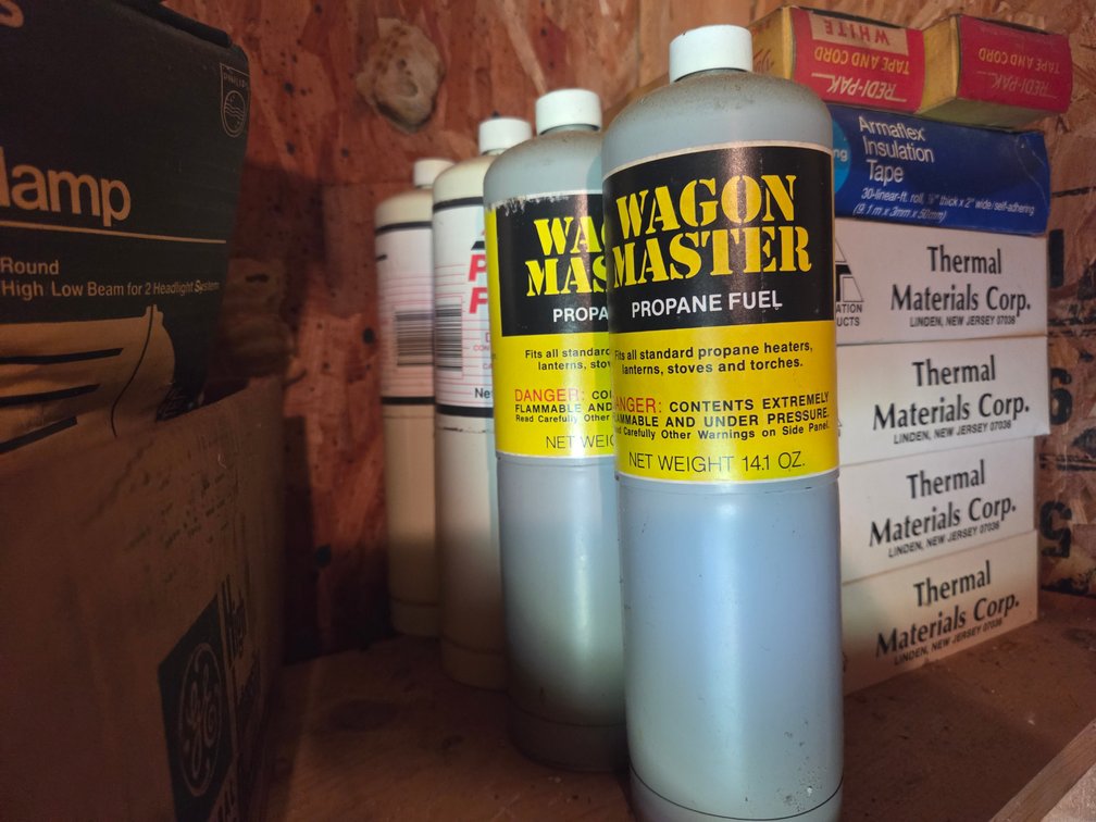 Smoke Alarms, Propane Fuel, Insulation Tape