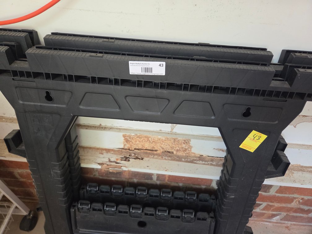 Plastic Saw Bucks, Portable Air Tank