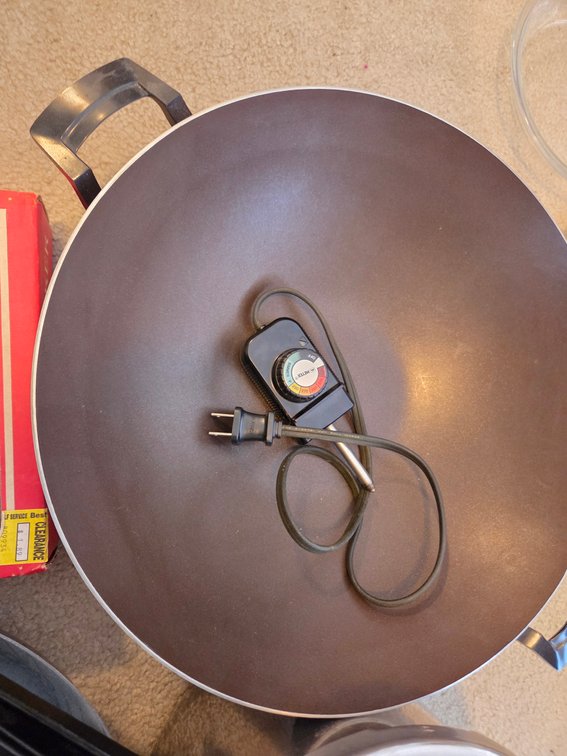 Electric Wok, Pressure Cooker