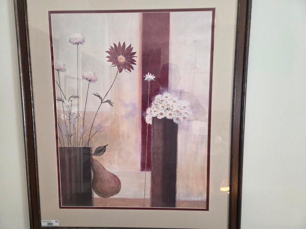 3 pc Wall Art including an Autumn Scene, Daisy & Flowers Large Framed Prints