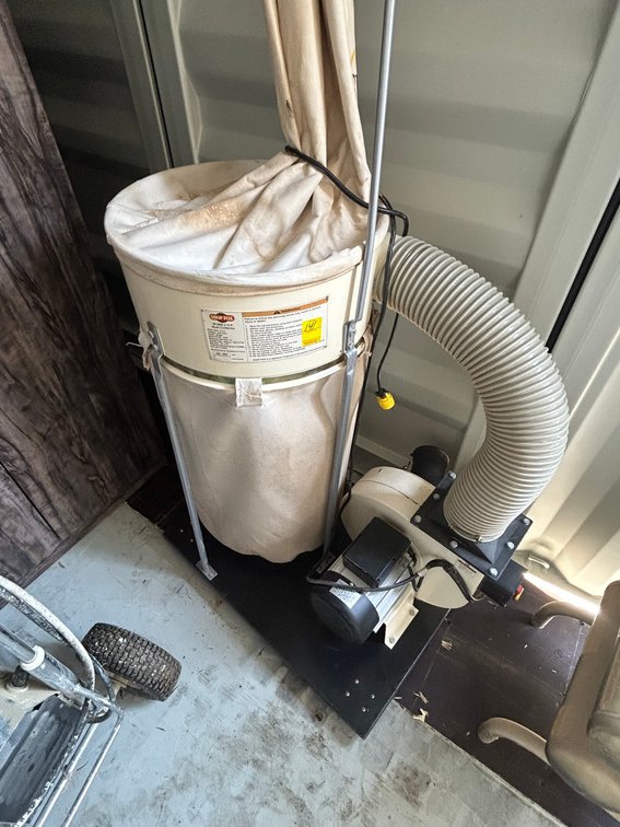 Shop Fox Dust Collection System