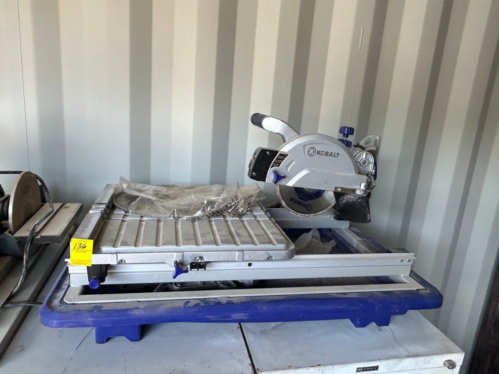 Kobalt Tile Saw