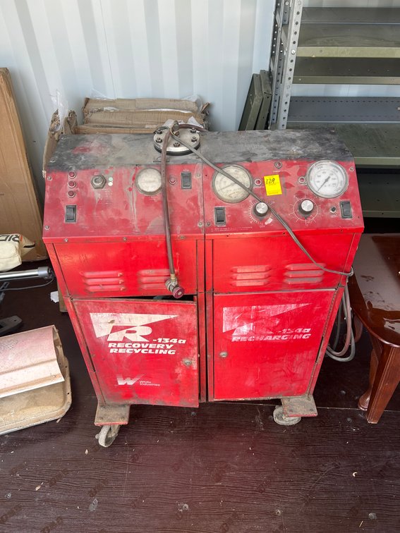 White Industries Freon Recovery and Recycling Machine, As Is