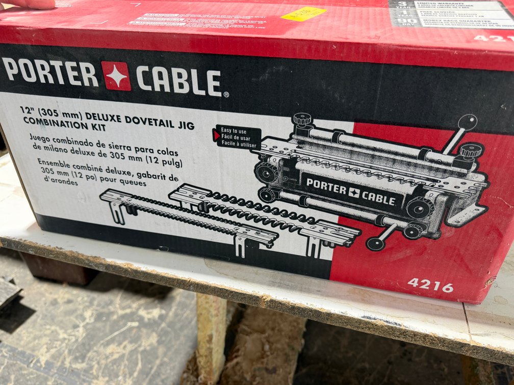 Porter-Cable 12" Deluxe Dovetail Jig
