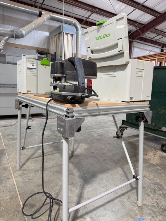 Festool Mobile Edge Bander, Includes One Banding Machine, Miscellaneous Accessories and Table