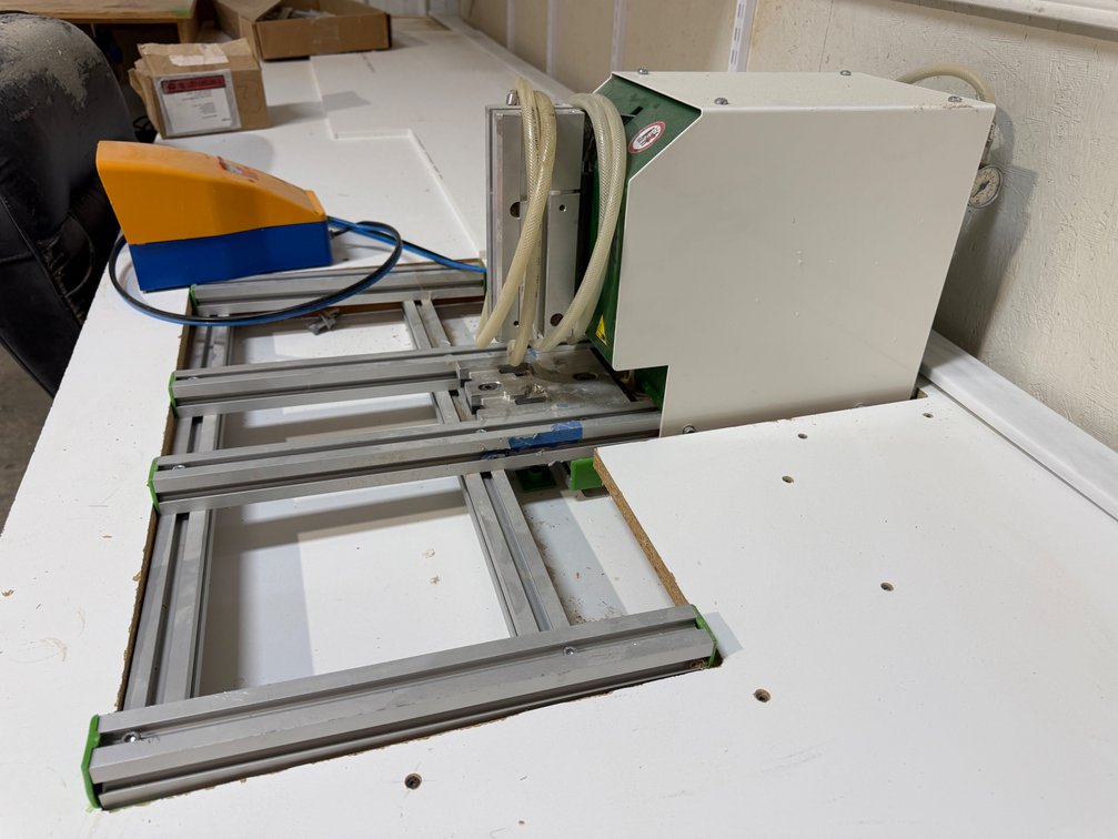 Grass Drawer Press & Drill Machine w/Table