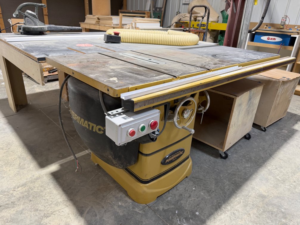 Powermatic 3 Phase Table Saw