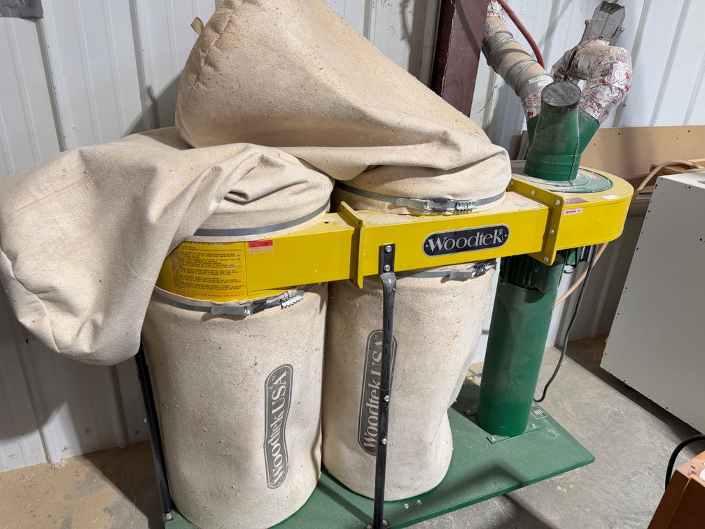 Woodtek 3 HP Dust Collector System