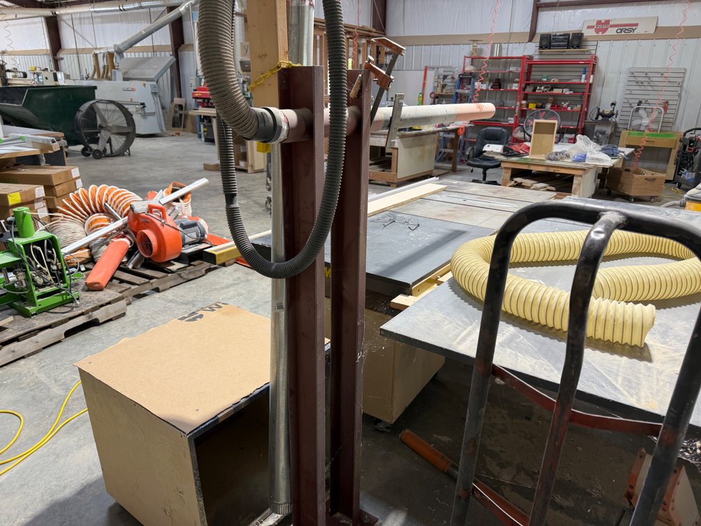 Table Saw Dust Collector Guard