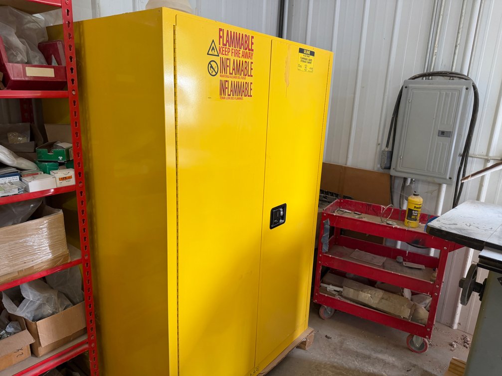 Uline H2219M-4 Flamable Liquid Storage Cabinet
