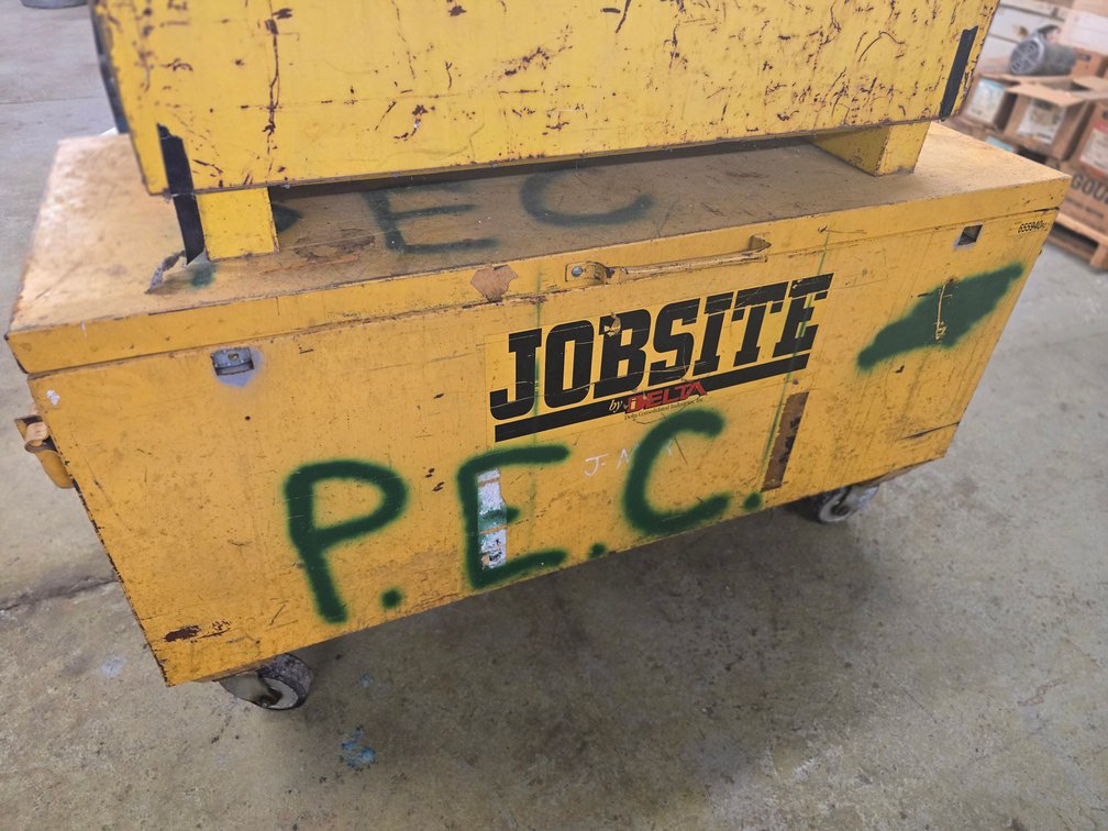 Jobsite by Delta tool storage box
