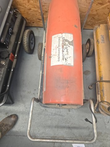 Koering B1500 jet heater / 150,000 BTU / 13.5 gallon