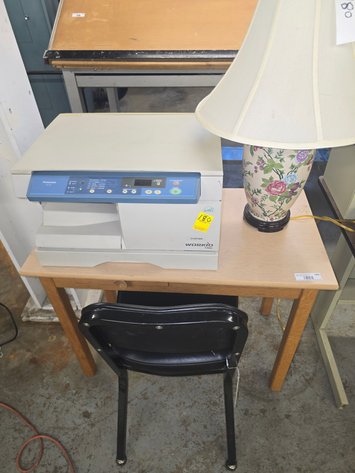 Panasonic DP-150 printer / desk / lamp