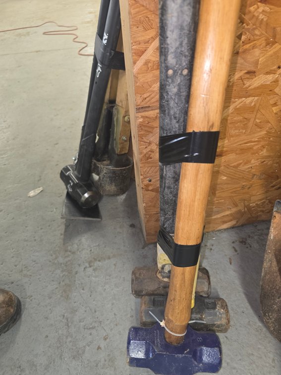 various hand tools