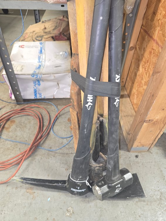 various hand tools