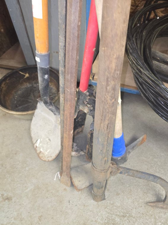various hand tools