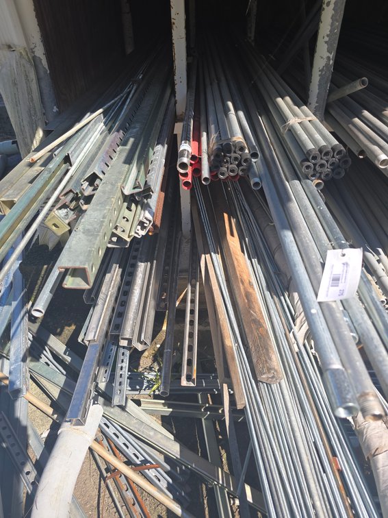 3/4 in conduit & buss bars / 3/8 in all thread rod