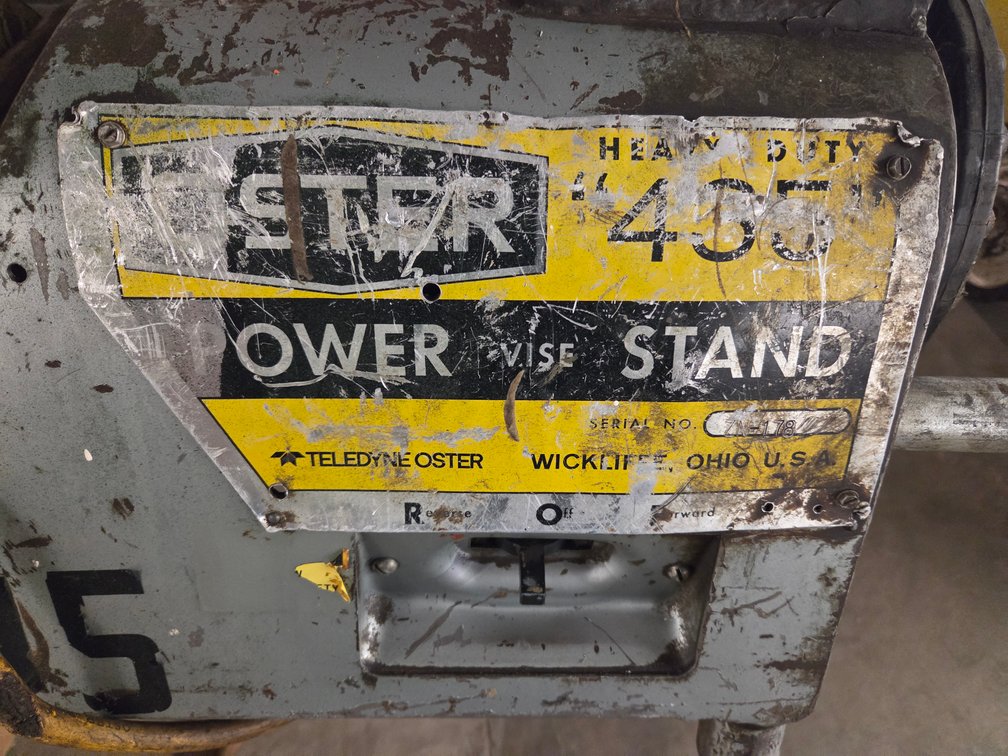 Oster Heavy Duty 435 power vise stand