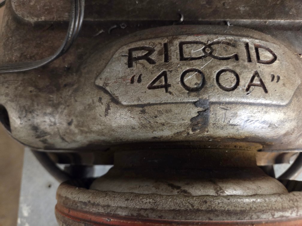 Rigid 400A pipe threader