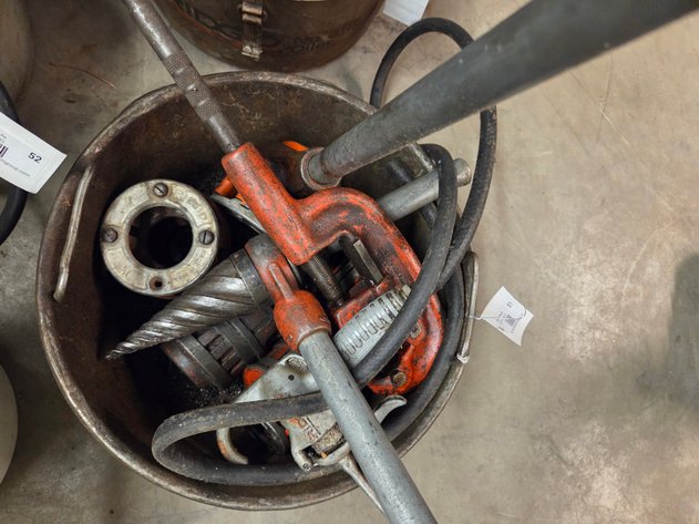 pipe threader / reamer / cutter & inserts