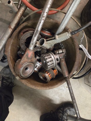 pipe threader / reamer / cutter & inserts