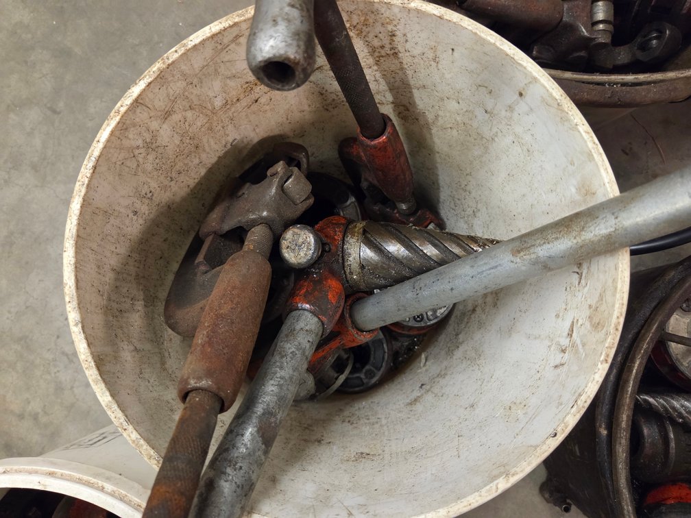 pipe threader / reamer / cutter & inserts