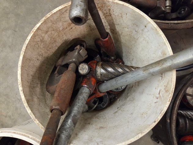 pipe threader / reamer / cutter & inserts