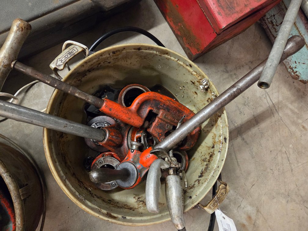 pipe threader / reamer / cutter & inserts