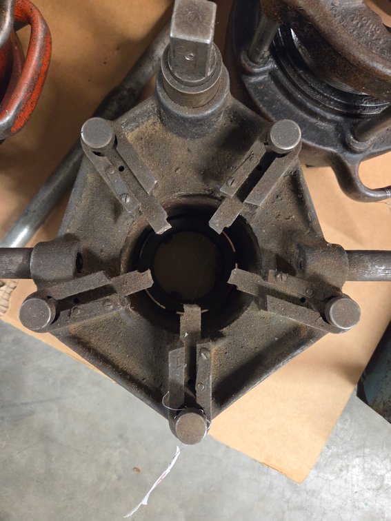 Toledo Hog Head threader with extension shaft