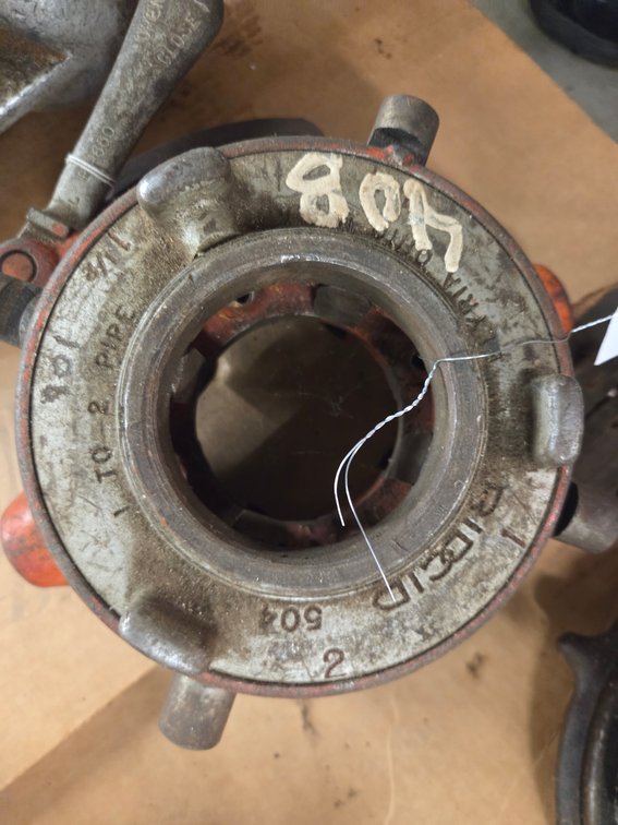 Rigid pipe threader