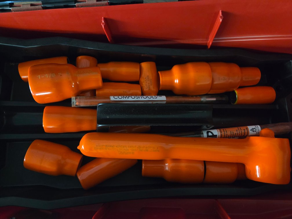 Salisbury insulated ratchet & socket set