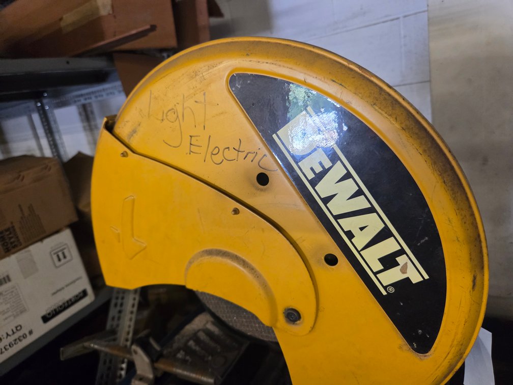 Dewalt metal cutoff saw