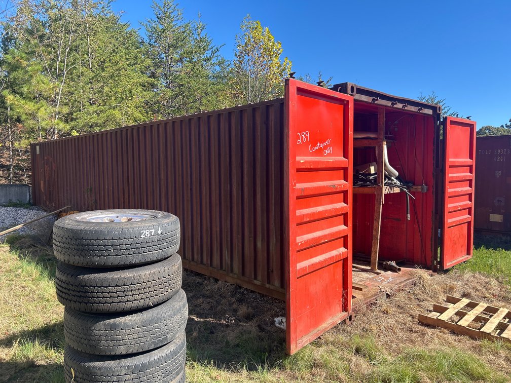 Brown 40’ Shipping Container