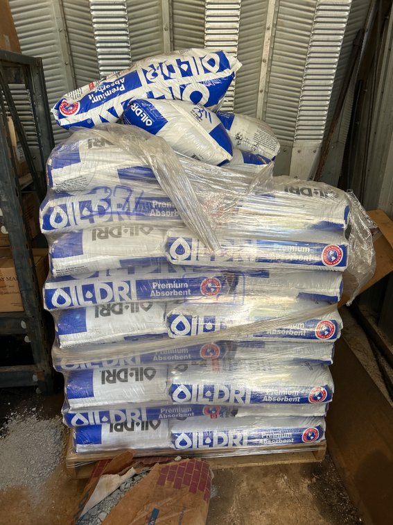 Pallet Of Oil Dry