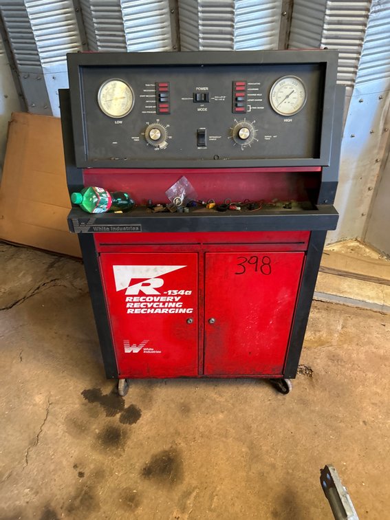White R-134a Recovery/Recycling/Recharging System