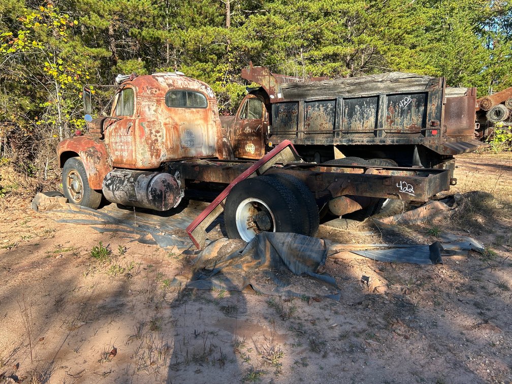2 Early Model Mack Trucks