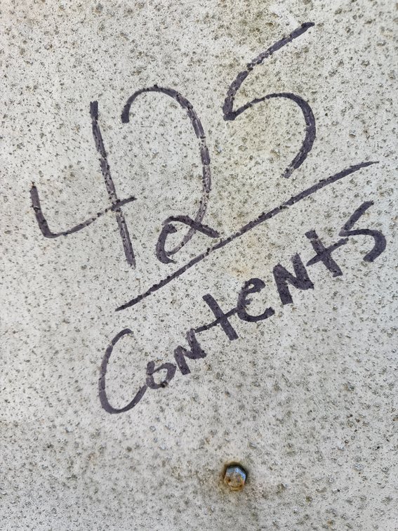 Contents of building