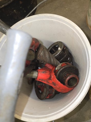pipe threader / reamer / cutter & inserts