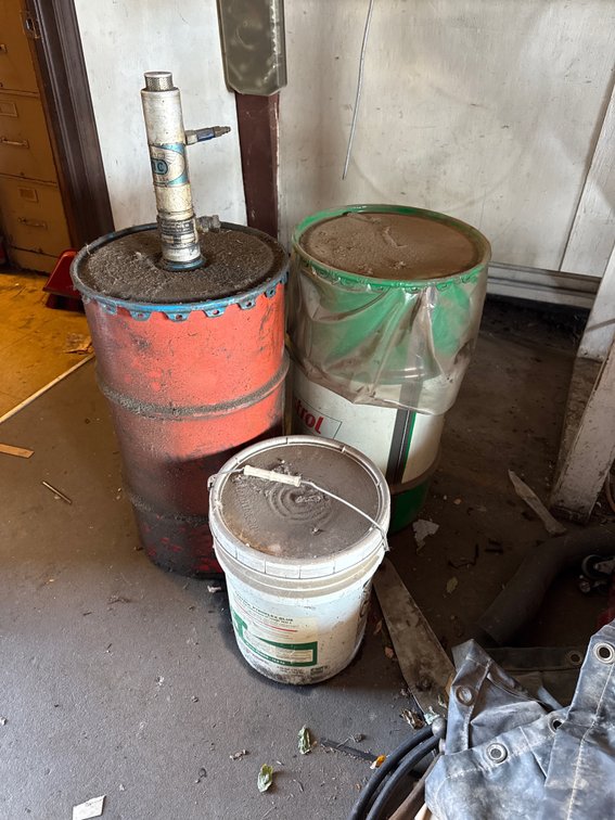 Three Cans of Grease